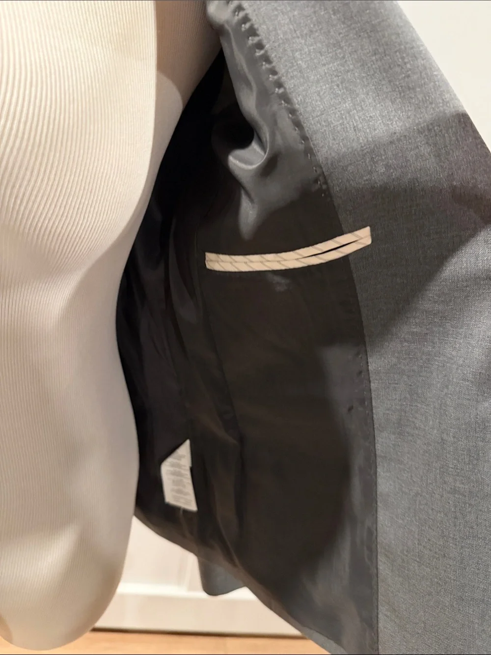 J. Crew Women's Gray 100% Wool suit